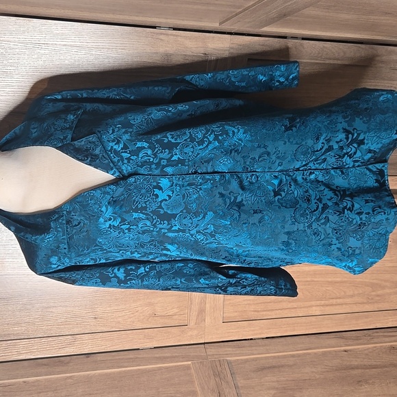 Vintage Rare Victoria’s Secret Gold Label Sleep Shirt Blue Button Sz S - Picture 7 of 8